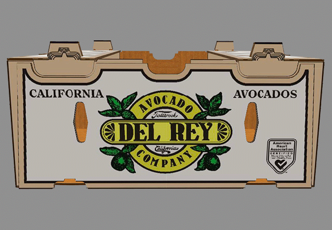 Heart Food Company Logo - Del Rey Avocado - The First Company to Display AHA's Heart-Check ...