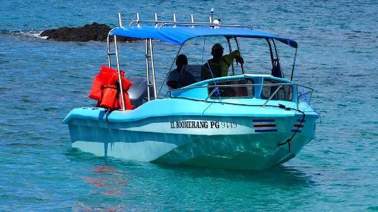 Boomerang Boat Logo - El Boomerang - Our boat - Picture of Tranquilo Lodge, Drake Bay ...