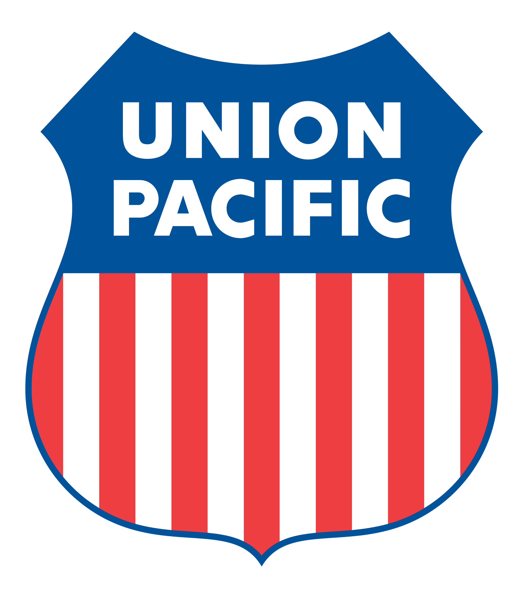 Up Railroad Logo - Union pacific logo svg freeuse stock
