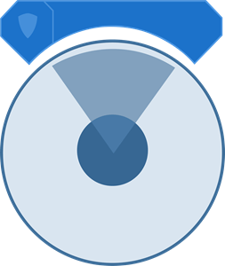 Blue Radar Vector Logo - Radar Logo Vector (.EPS) Free Download