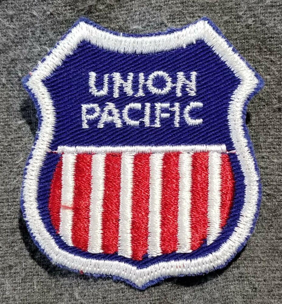 Up Railroad Logo - LMH PATCH Badge UNION PACIFIC Railroad System 2002 UP Shield Logo | eBay