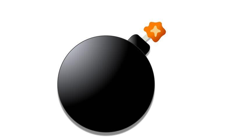 Bomb Logo - Bomb Logo Explosion 25 Fps Stock Footage Video (100% Royalty-free) 7590928  | Shutterstock