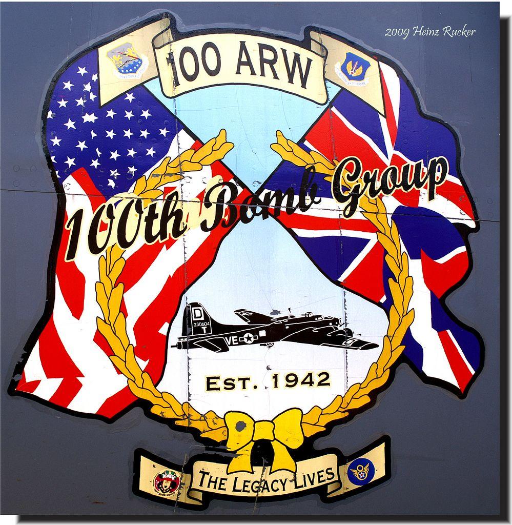 100 Bomb Logo - 100th Bomb Group ... | ... thank you guys for helping us… | Flickr