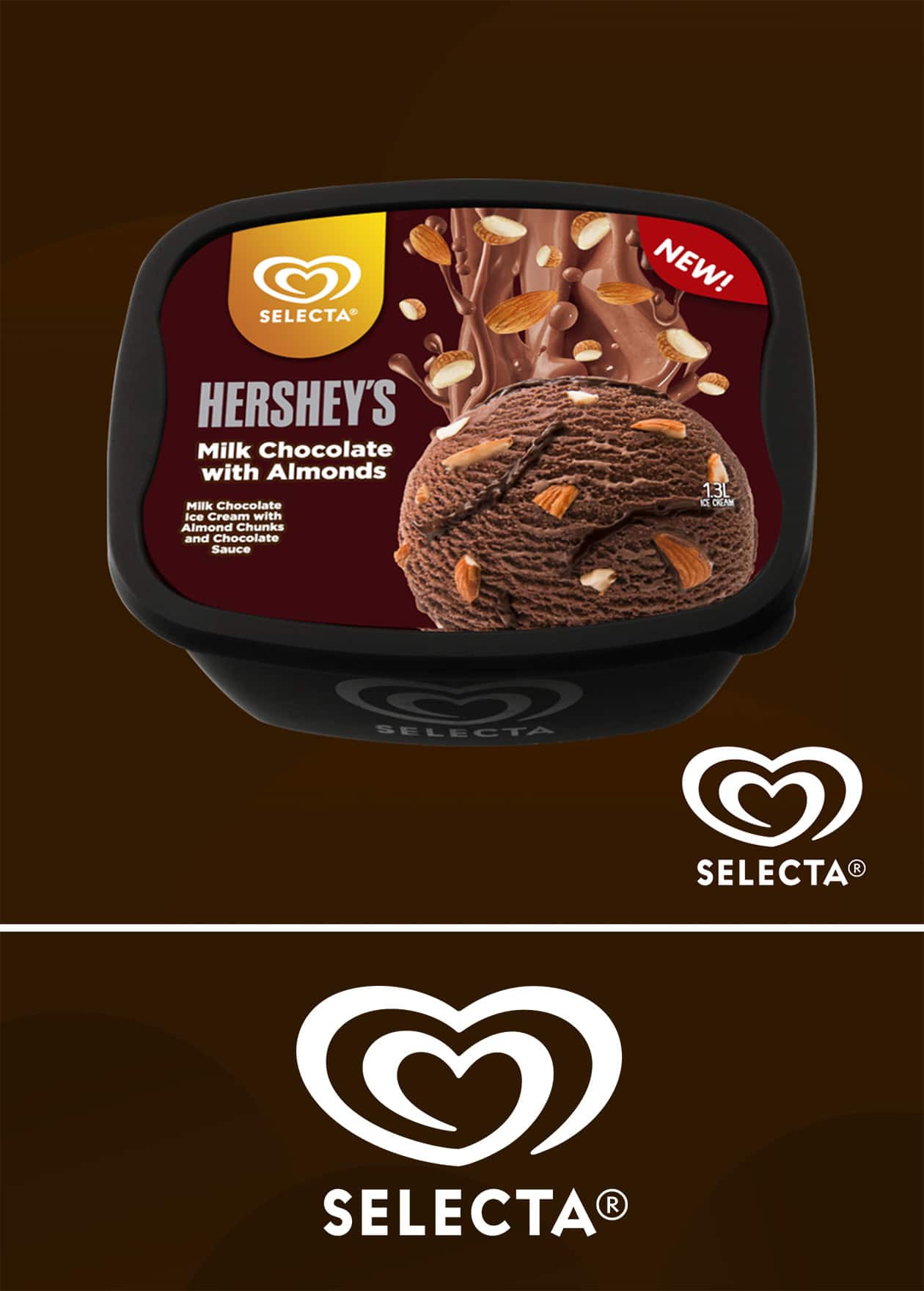 Hershey Ice Cream Logo - Selecta Hershey's | Selecta Ice Cream