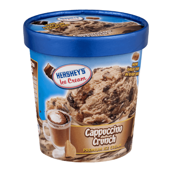 Hershey Ice Cream Logo - Hershey's Ice Cream Cappuccino Crunch Reviews 2019