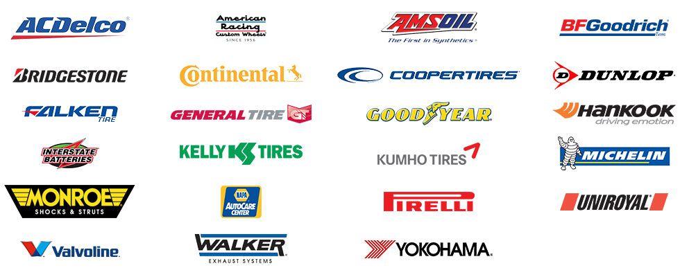 Auto Parts Brand Logo - What We Offer | Tires & Auto Parts | Northside Automotive