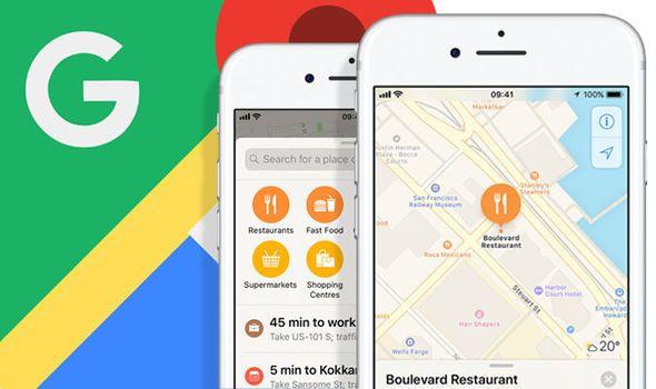 Google Maps Food Logo - Google Maps has serious competition, as Apple Maps rolls-out new ...