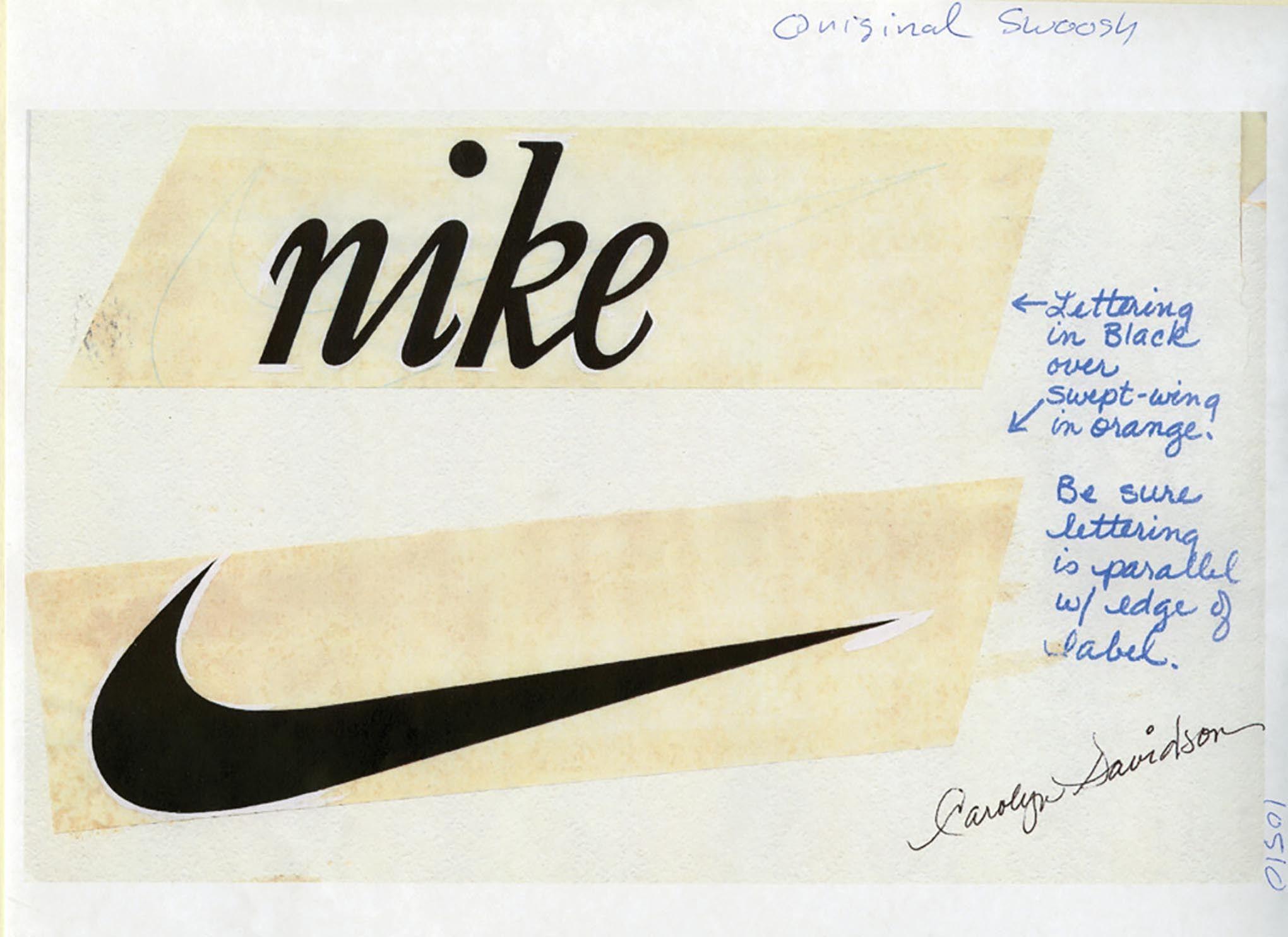 Original Nike Logo - From a swoosh to a smile: the power of logos | Johnson Banks