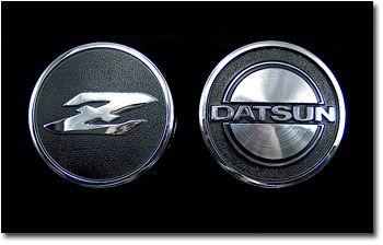 Datsun Z Logo - Motorsport! Classic Z Hood Emblem, 70-78 240Z-260Z-280Z - The Z ...