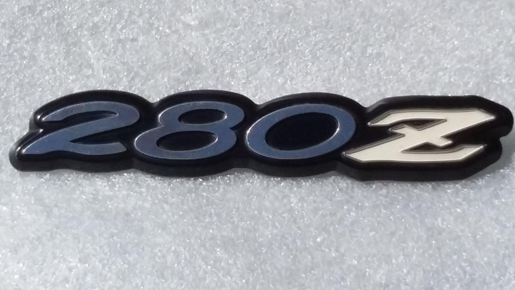 Datsun Z Logo - Datsun 280z rear hatch emblem | Zeddsaver