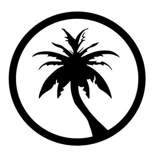 Palm Tree Circle Logo - PACIFIC PALM