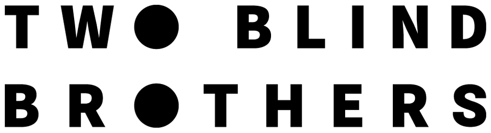 Two Black Circle Logo - Brand New: New Logo and Identity for Two Blind Brothers by SMAKK Studios