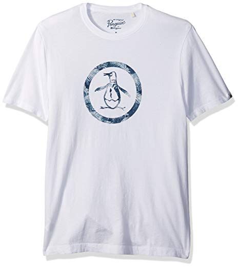 Palm Tree Circle Logo - Amazon.com: Original Penguin Men's Short Sleeve Palm Tree Circle ...