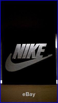 Original Nike Logo - Vintage Nike Logo Sign 18×18 Original Light Display Store Swoosh ...