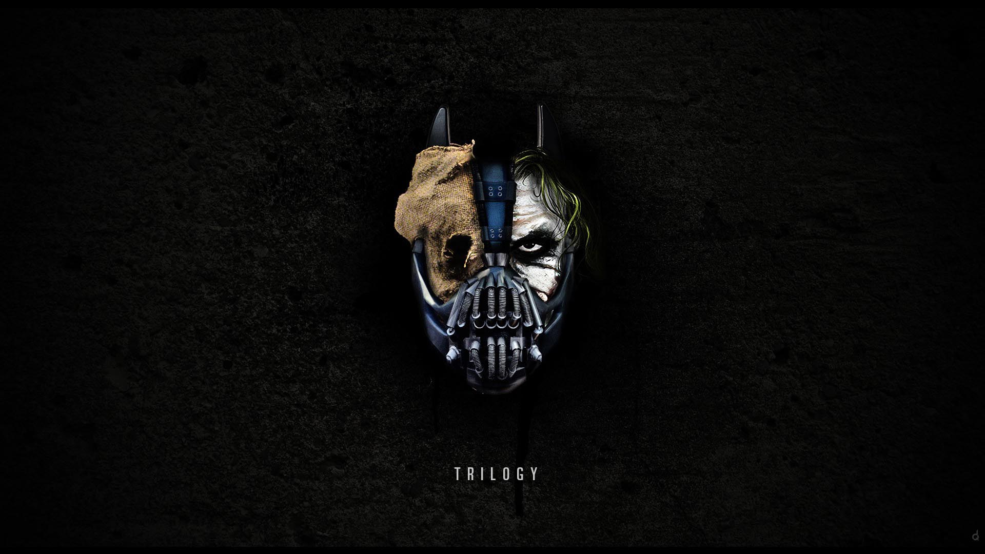 Bane Logo - Bane Batman Scarecrow Joker Morph Wallpaper | DigitalArt.io