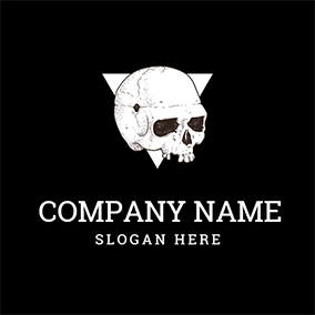 Black and White Skull Logo - Free Skull Logo Designs | DesignEvo Logo Maker