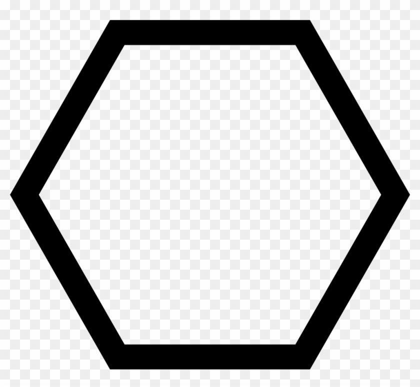 Black Hexagon Circle Logo - Hexagon Shape Blocks Shapes Transprent Cameras Black