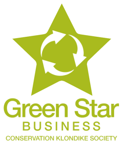 White and Green Star Logo - Green Star | Conservation Klondike Society