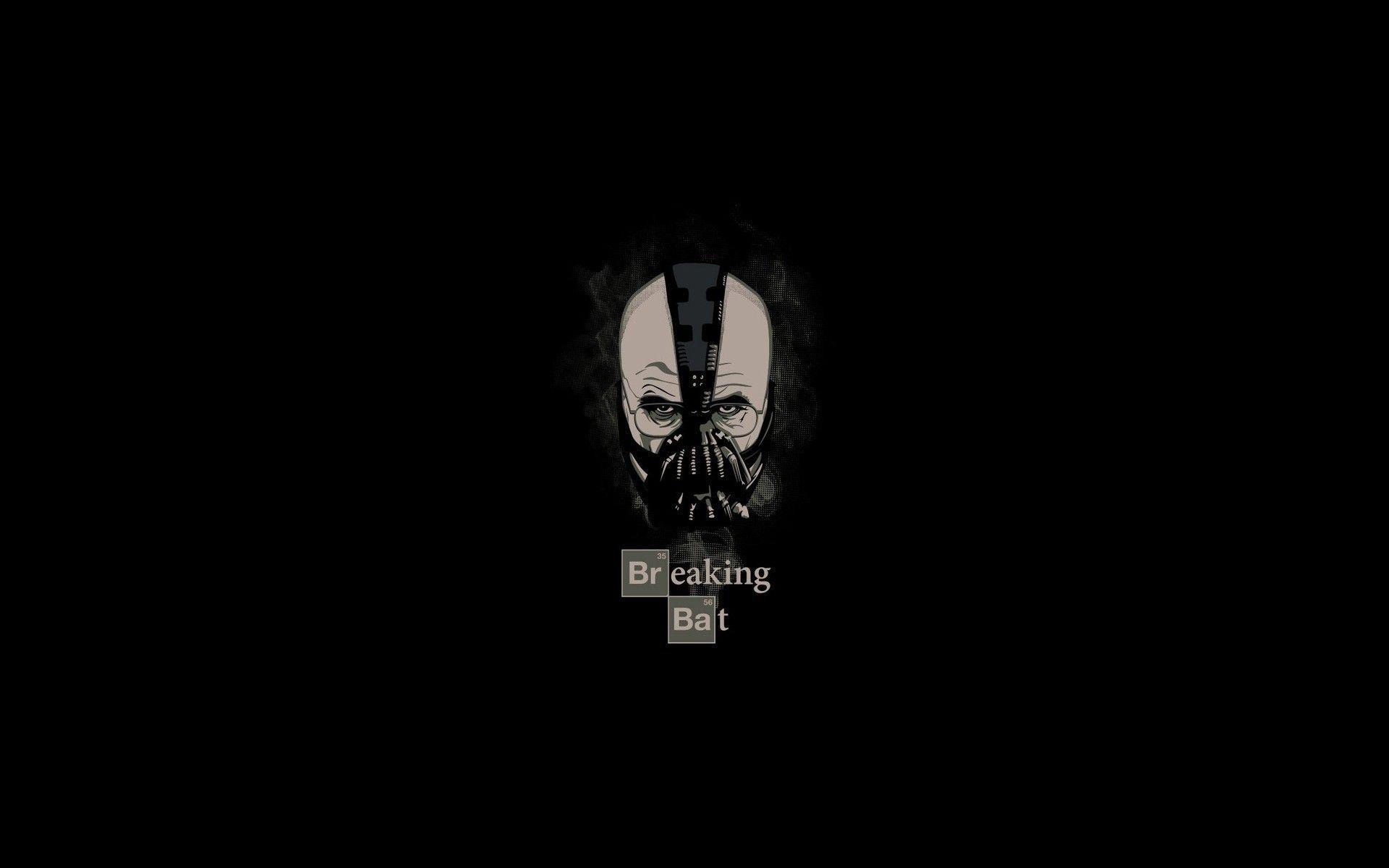 Bane Logo - Wallpaper : mask, logo, Walter White, Breaking Bad, The Dark Knight