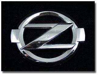 Datsun Z Logo - Motorsport! Chrome Big Z Front Or Rear Emblem, 03 09 350Z Z