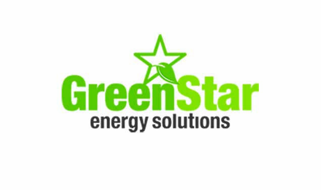 White and Green Star Logo - Warmer Kiwi Homes service providers - Energywise