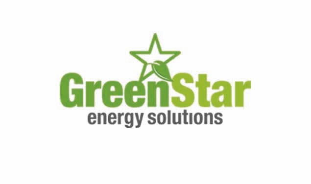 White and Green Star Logo - Warmer Kiwi Homes service providers - Energywise