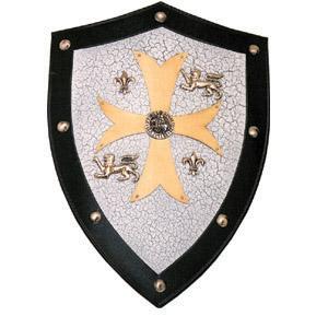 Armor Shield Logo - Knights Templar Armor Shield - Replica Dungeon