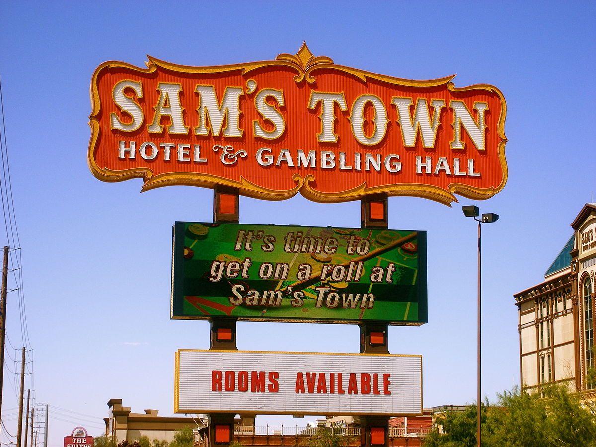 Sam's Town Logo - Sam's Town Hotel and Gambling Hall, Las Vegas