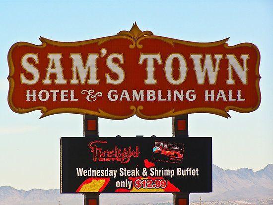 Sam's Town Logo - iiiii kinda dig this. | typography | Pinterest | Las Vegas, Vegas ...