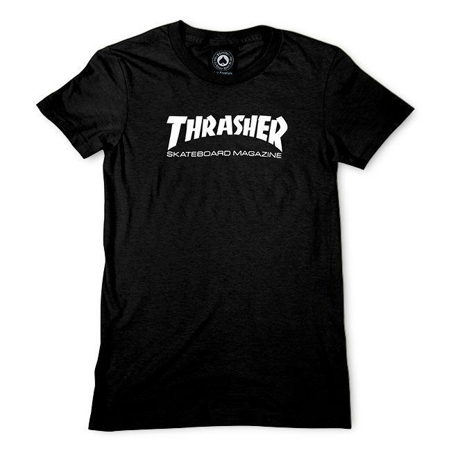 Thrasher Mag Logo - Thrasher Magazine Shop - Girls Thrasher Mag Logo Short Sleeve ...