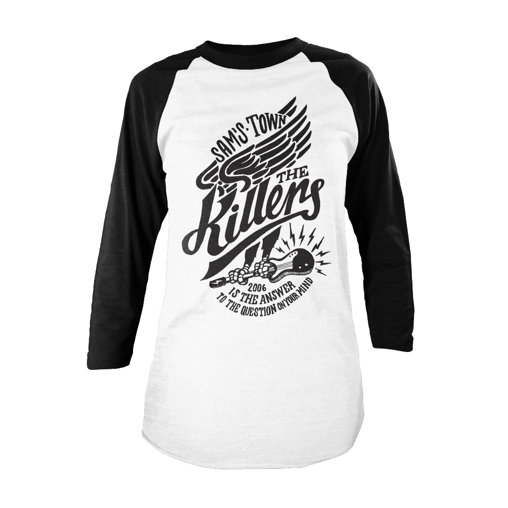 Sam's Town Logo - The Killers Sam's Town Raglan – The Killers | Official Store