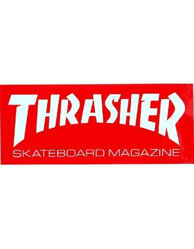 Thrasher Mag Logo - Thrasher Mag Logo Medium Decal Single Asst.Colors Decals