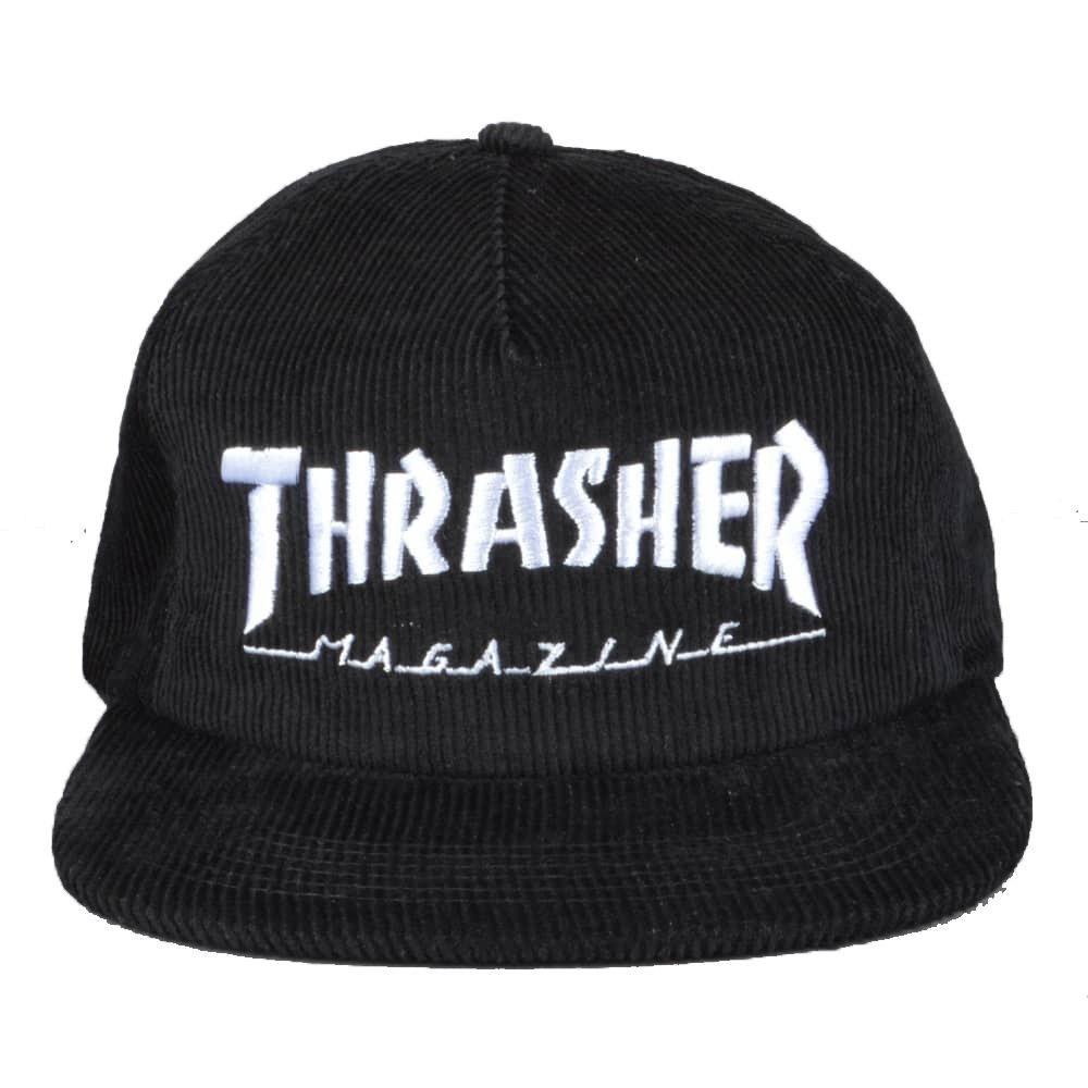 Thrasher Mag Logo - THRASHER MAG LOGO CORD SNAPBACK