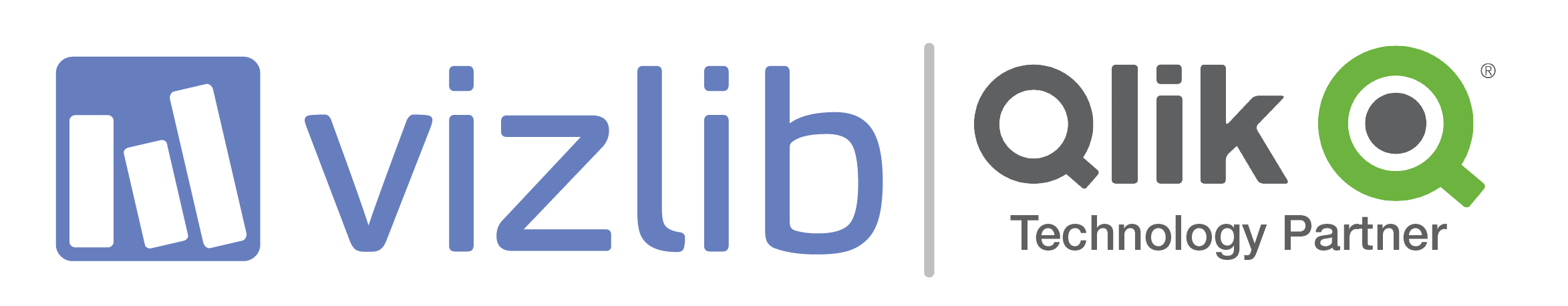 QlikView Logo - Vizlib. Qlik Sense Extension Library