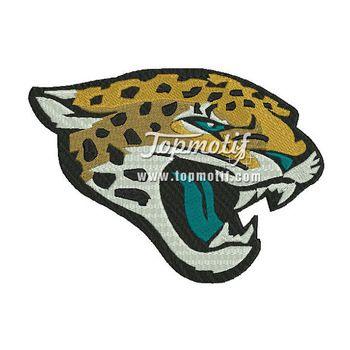 Jaguars Football Team Logo - Football Team Logo Embroidery Pattern Jaguars Embroidered Patches ...