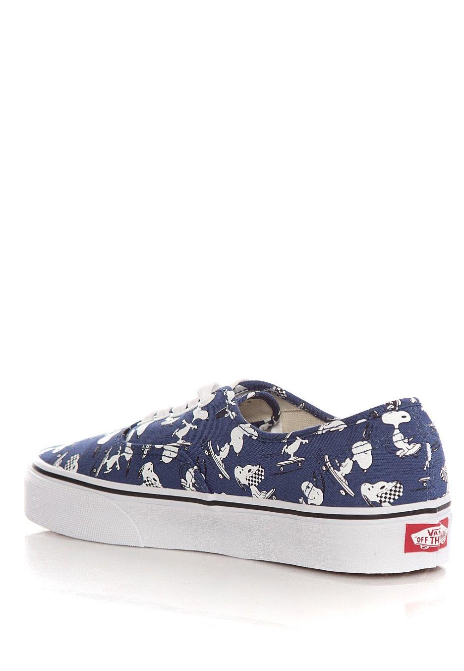 Snoopy Vans Logo - Vans X Peanuts - Authentic Peanuts Snoopy - Girl Shoes - Impericon ...