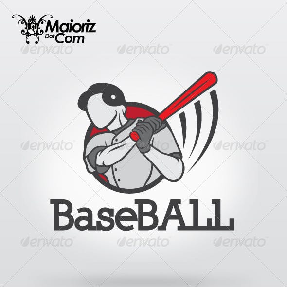 Bat and Ball Logo - Bat Ball Logo Templates from GraphicRiver