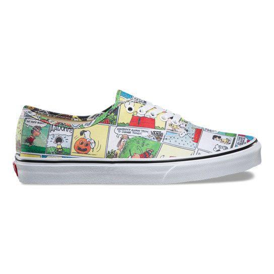 Snoopy Vans Logo - Vans X Peanuts Authentic Shoes | Multicolour | Vans