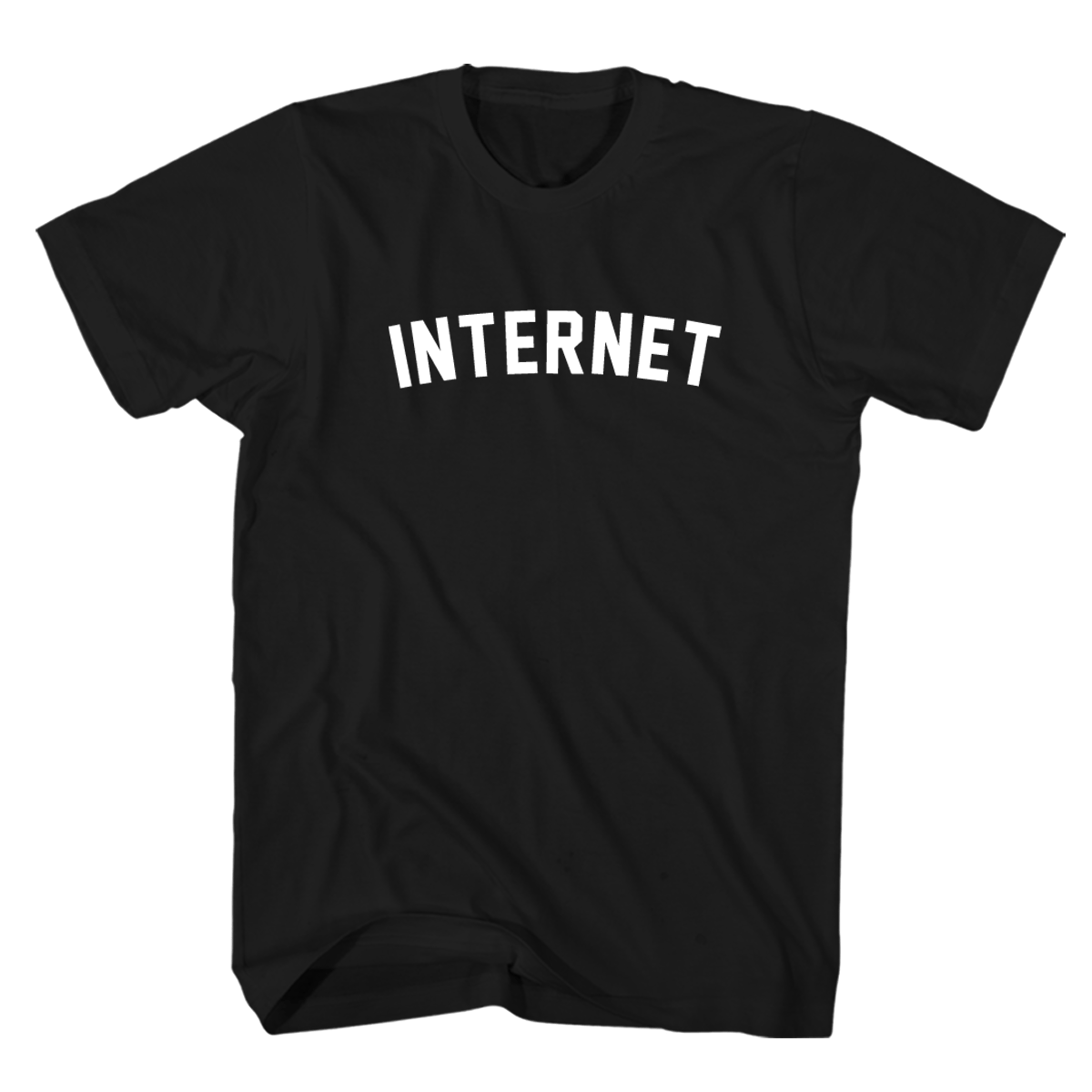 Black Internet Logo - INTERNET LOGO BLACK TEE Official Store