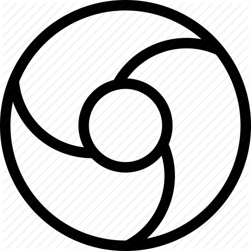 Black Chrome Logo - Browser, business, chrome, communication, connection, creative ...