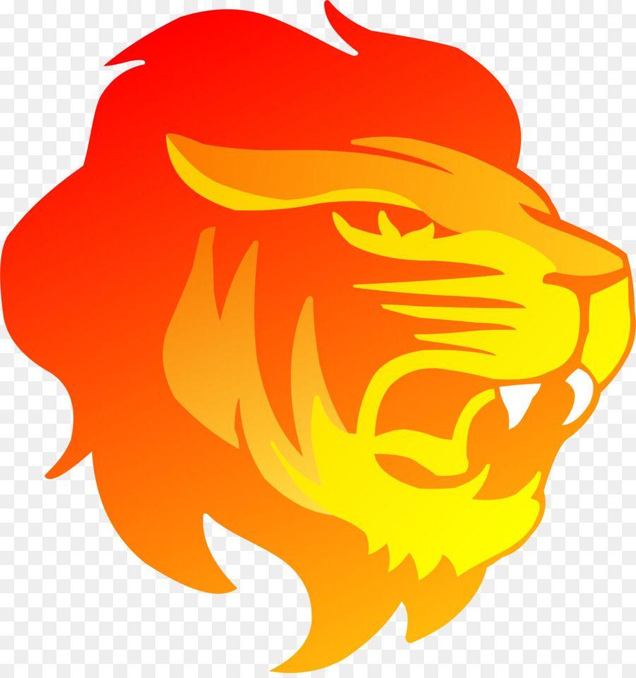 Yellow Lion Logo - Detroit Lions Logo Clip art Clipart png download*2294