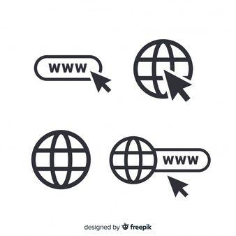 Black and White Internet Logo - Internet Vectors, Photos and PSD files | Free Download