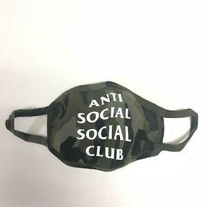 Supreme Medical Logo - DS Anti Social Social Club ASSC White Logo Camo Medical Face Mask