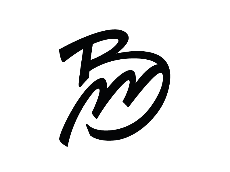 BM Logo - BM Personal Logo design by Mario Biancolella - BadFox | Dribbble ...