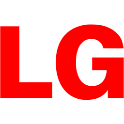 Red LG Logo - Red lg 3 icon - Free red site logo icons