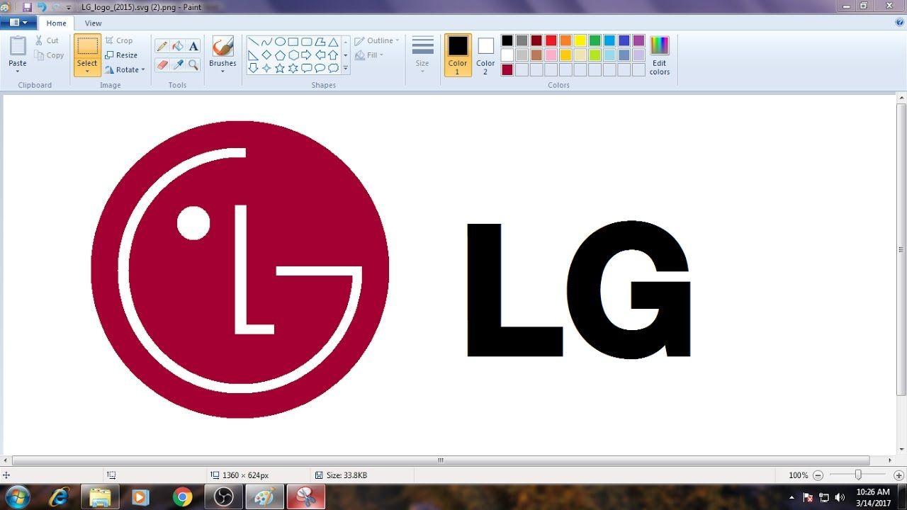 Red LG Logo - Requested Video]How to Draw LG Logo in MS Paint from Scratch! - YouTube