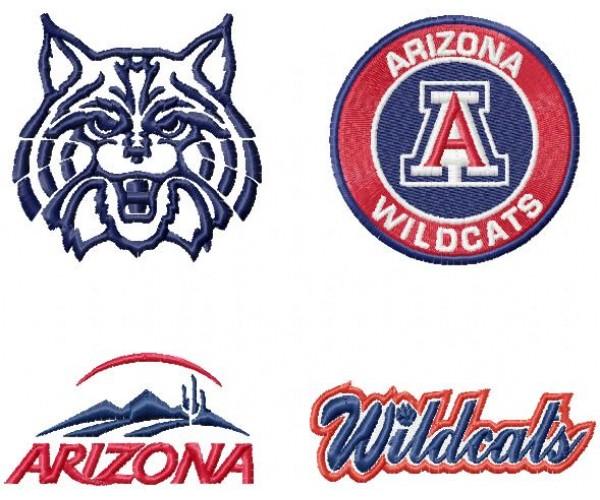 Arizona Wildcats Logo - Arizona Wildcats logo machine embroidery design for instant download