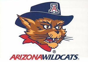 U of a Wildcats Logo - Wilbur Wildcat, University of Arizona Mascot, AZ Wildcats Football ...