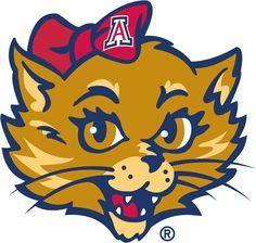 U of a Wildcats Logo - Arizona Wildcats mascot Wilbur the Wildcat. | College Mascots: Pac ...