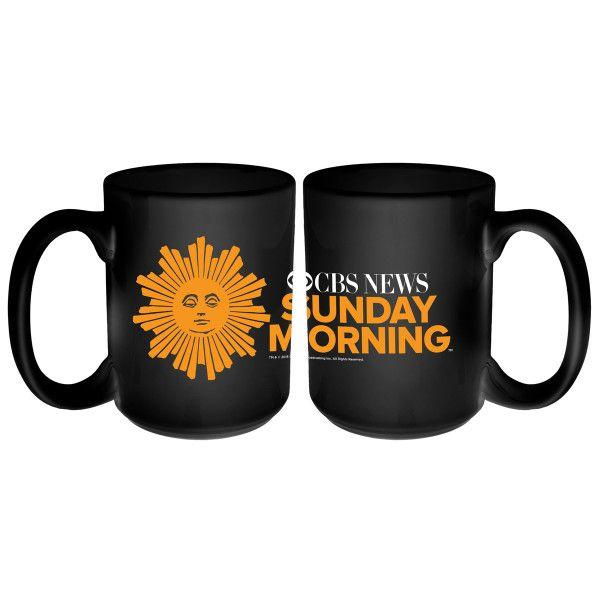 CBS News Logo - CBS News Sunday Morning Logo Mug. Shop the CBS Official Store